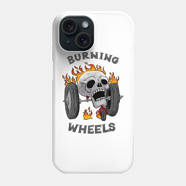 Road Skull Phone Case by OnlyWhy