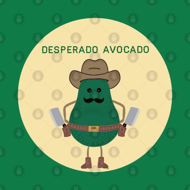 Deperado Avocado by Coconut Moe Illustrations