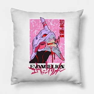 Anime Neon Genesis Evangelion Pink Pillow