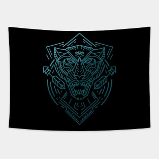 tribal panther Tapestry