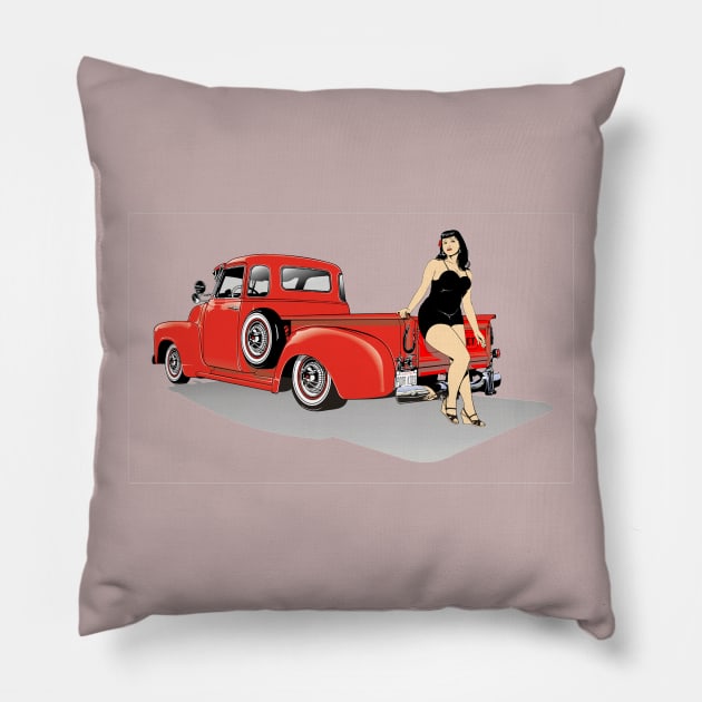 chevrolet Pillow by JosephineKempf