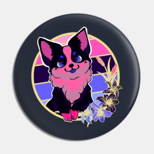 Omnisexual corgi Pin