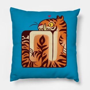 Tiger Cube Pillow