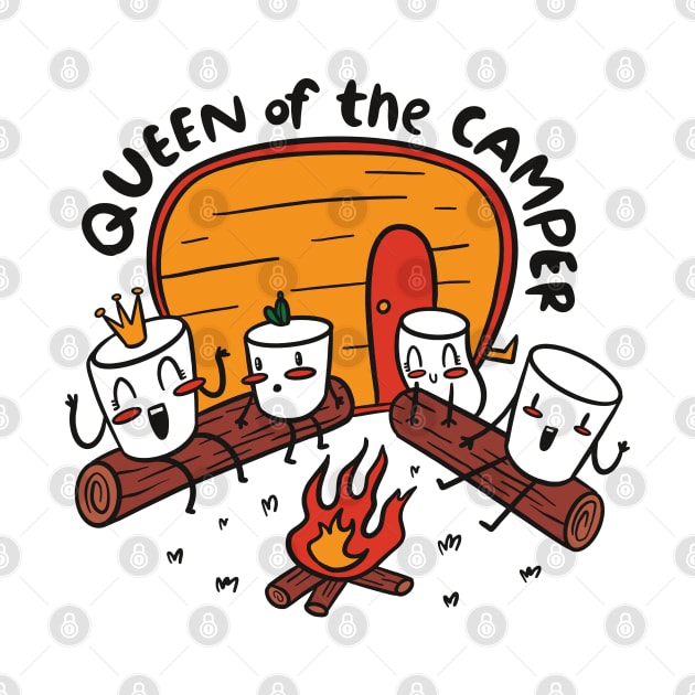 Marshmallow Campers by Sunil Belidon