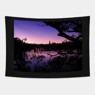 Dawn at Sisters Bay on Iron Cove Tapestry