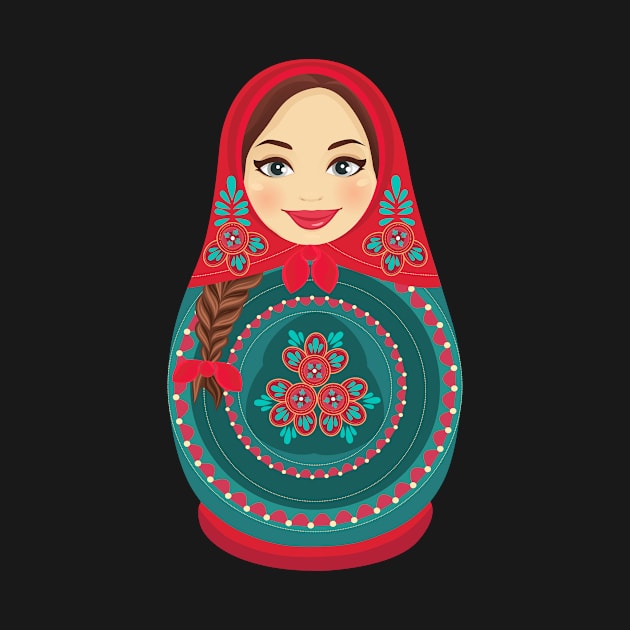 Matryoshka Woman by Anel Store