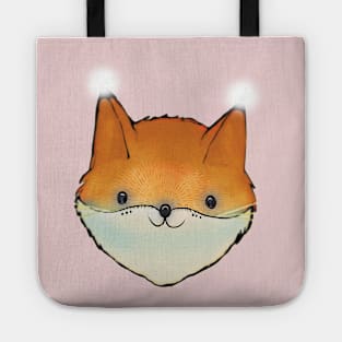 Funny fox artwork Tote