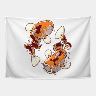 koi sushi Tapestry