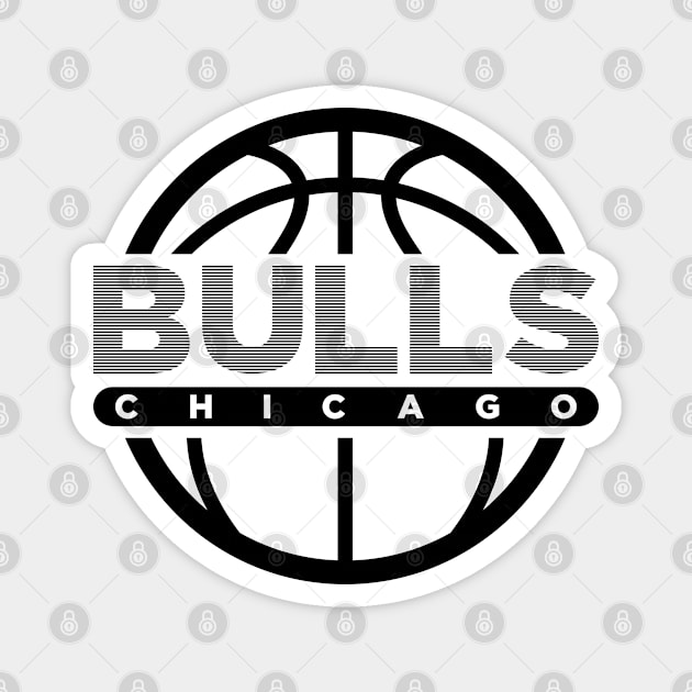 Chicago Bulls 2 Magnet by HooPet