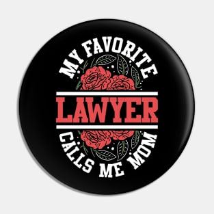 Law Advocate Mothers Day Attorney Mom Lawyer Pin