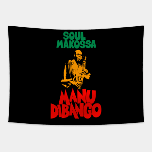 Manu Dibango - Soul Makossa: Funk Icon Tribute Design for T-Shirts Tapestry