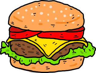 Burger Magnet