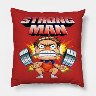 Strong Man Pillow