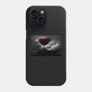 Broken Heart in the Clouds /  Broken Hearts Unwind Designs Phone Case