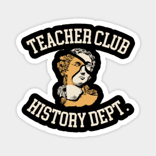 History Teacher Club Magnet