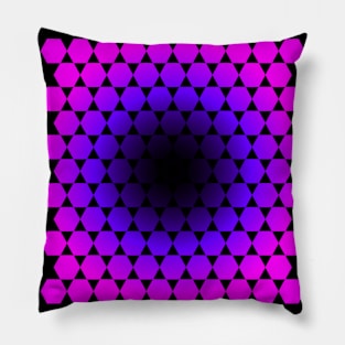 Void Hexagon Pattern Pillow