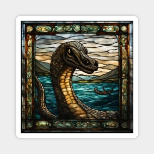 Nessie Stained Glass Magnet