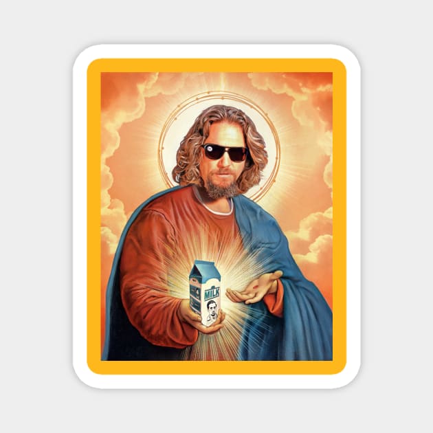 Saint the dude Magnet by Gedogfx