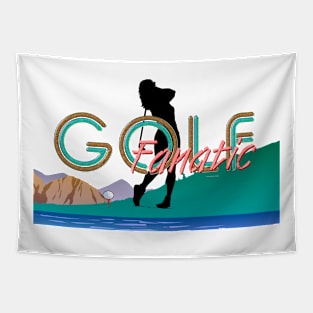 Golf Fanatic Tapestry