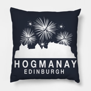 Hogmanay Edinburgh Pillow