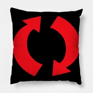 Rotation arrows Pillow