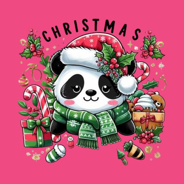 Panda merry christmas by World Famous Pandas