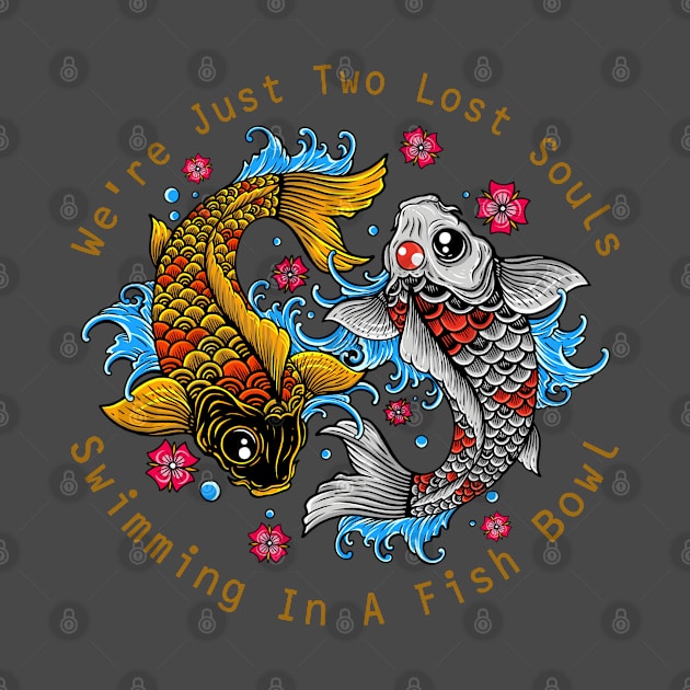 KOI FISH LOVER by DMD Art Studio