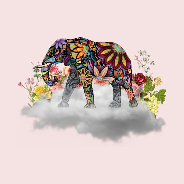 MANDALA ELEPHANT by GloriaSanchez