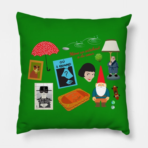 Amelie Pillow by Jennifer Ladd