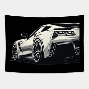 Corvette Tapestry