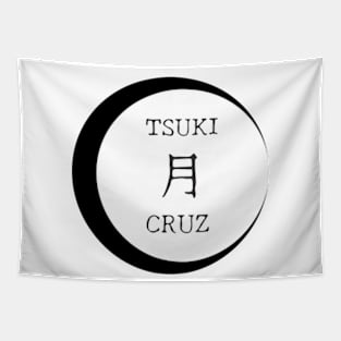 Tsuki Cruz Main Logo Tapestry