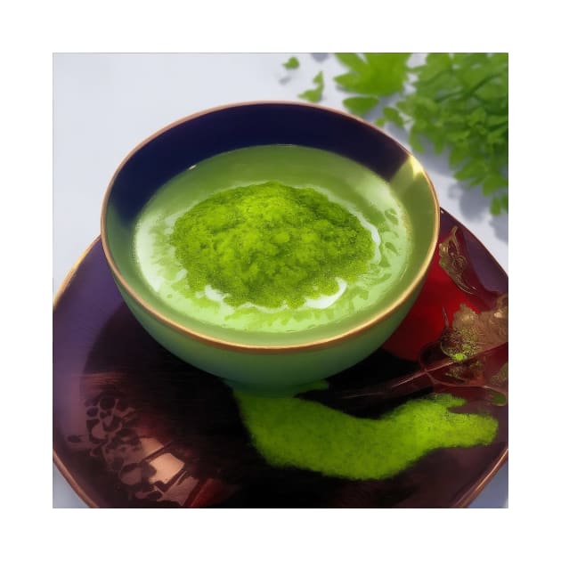 Matcha Japanese Tea Time Cup by Flowering Away