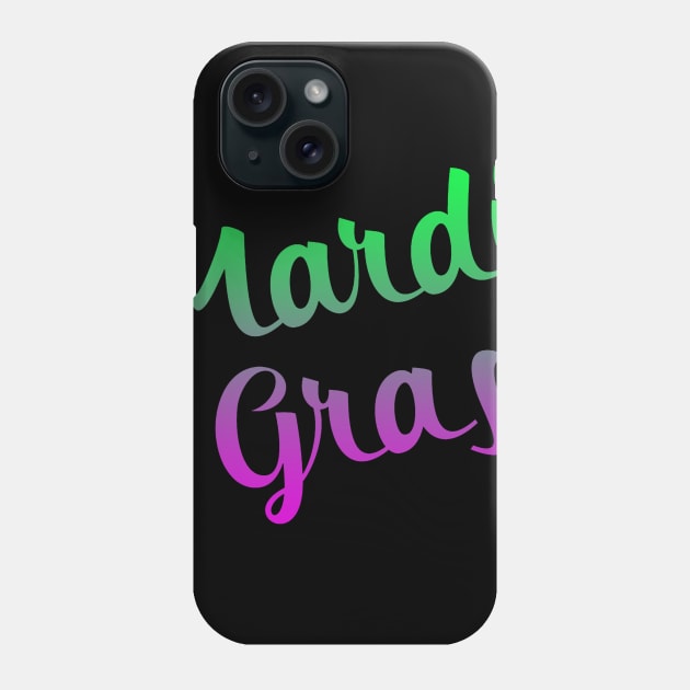 Mardi Gras Costume Maske New Orleans Phone Case by JoeyKilDesigns