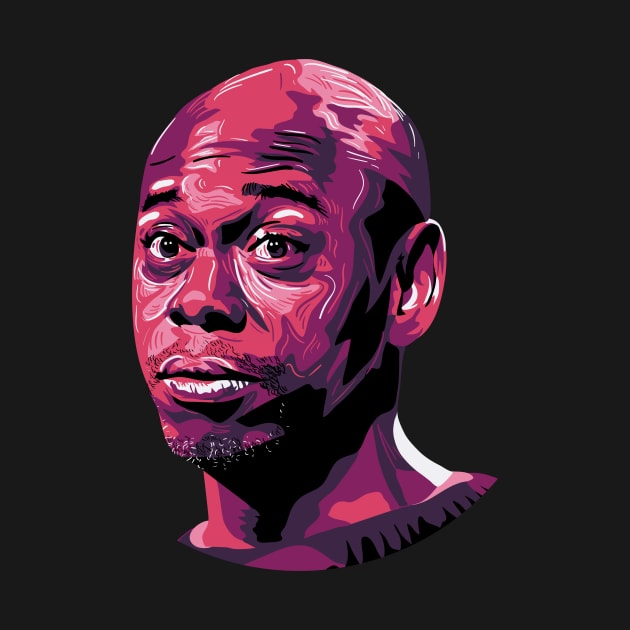 Dave Chappelle by nicholashugginsdesign