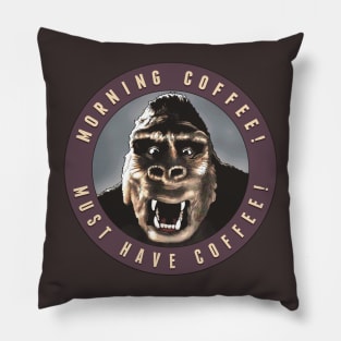 Coffee Kong v3 Pillow