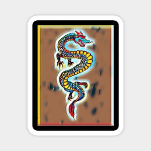 Chinese Dragon 11 Magnet