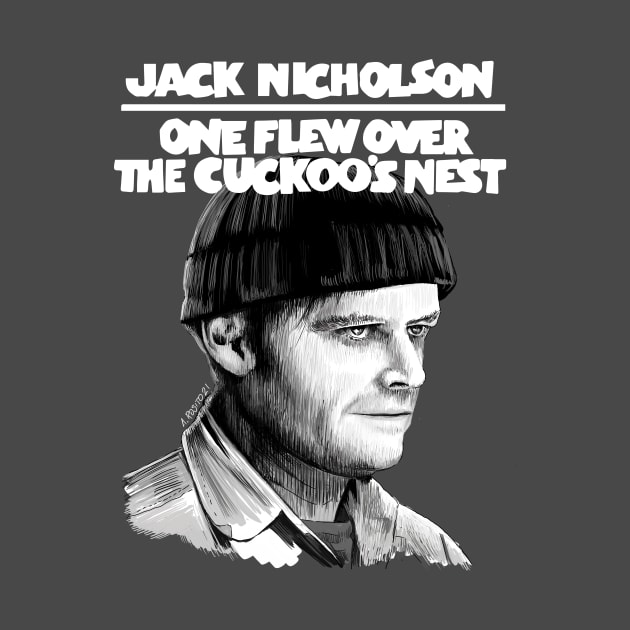 One Flew over The Cuckoo's Nest Illustration by burrotees