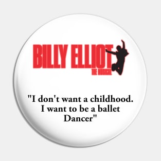 Billy Musical Pin