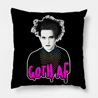 GOTH AF 80s Tribute Design Pillow