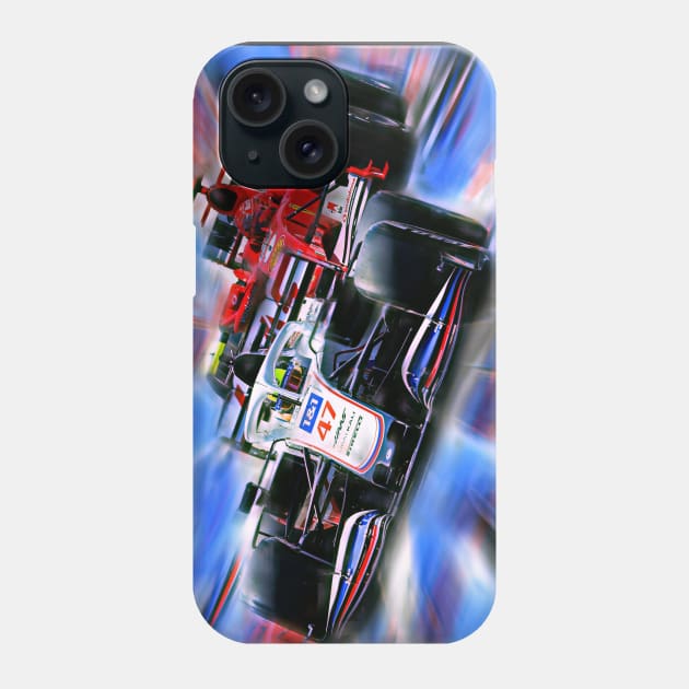 Dreamteam Mick Schumacher and father Michael Phone Case by DeVerviers