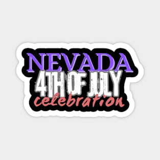 4th of july nevada Magnet