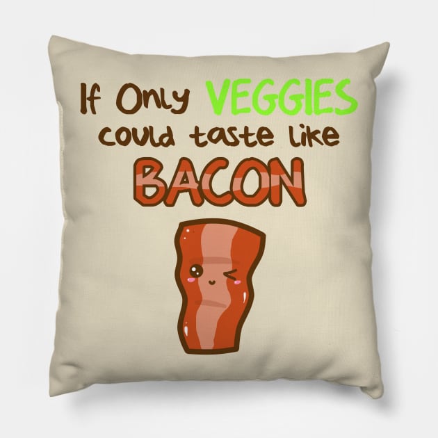 bacon Pillow by BerryBlossoms