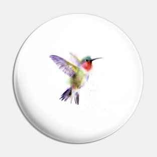 Flying Hummingbird Pin