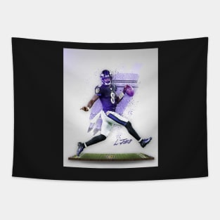 Lamar Baltimore Sports Art Tapestry