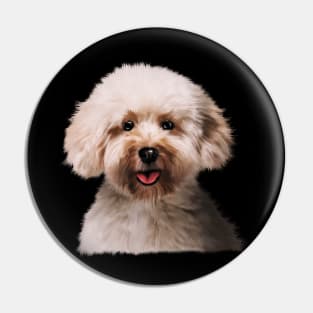 Poodle dog Head, Love Poodles, Dog Lover Pin