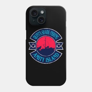 jaws, Quint's shark fishing, amity island Phone Case