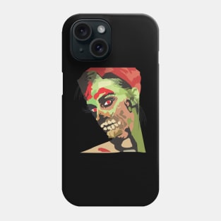 Zombie girl Phone Case