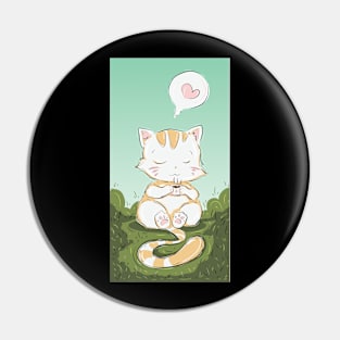 coffee cat design Pin