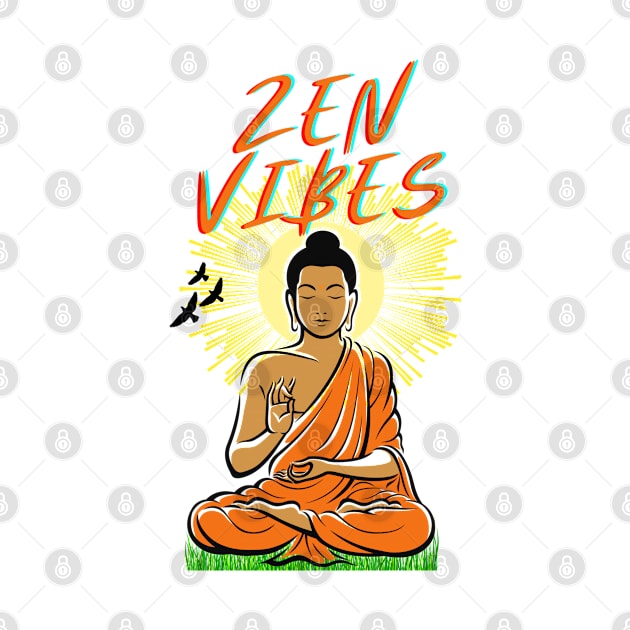 Zen Vibes Buddha by Hypnotic Highs