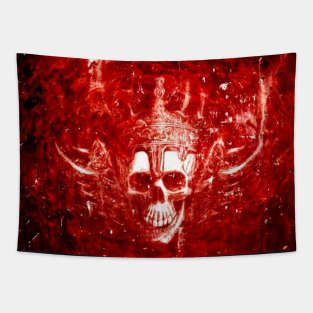 Volcano Skull Tapestry